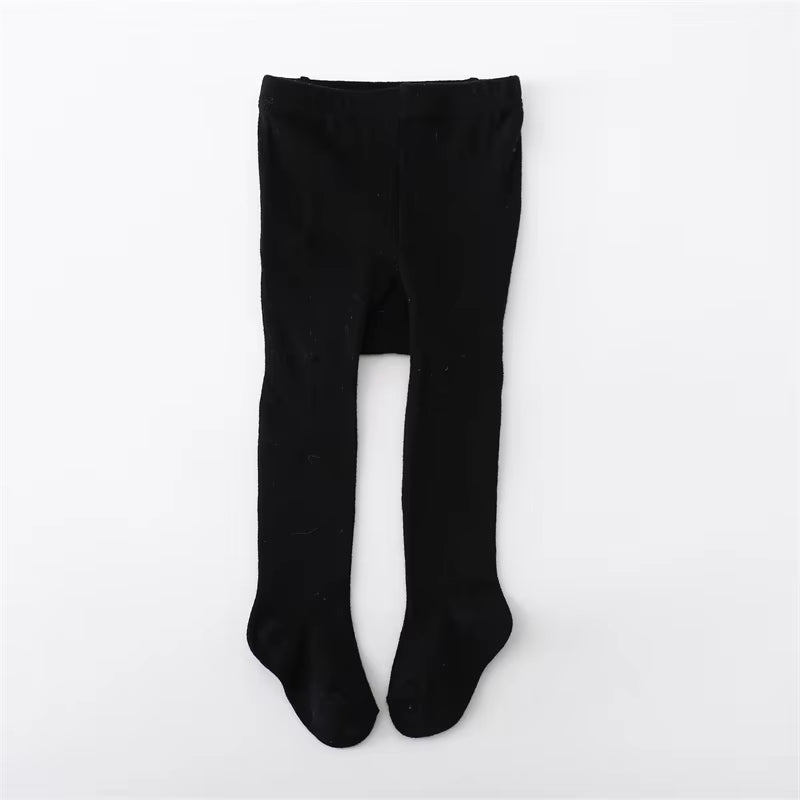 Cotton Knitted Baby Girl Tights